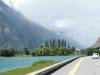 bei Martigny zieht ein Gewitter auf